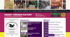 Desktop Screenshot of gokkomorniki.pl